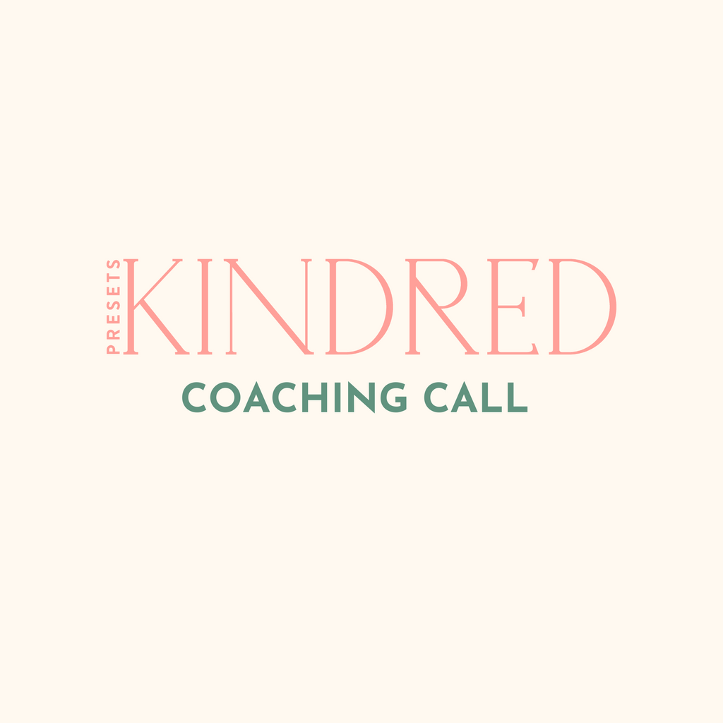 Editing Coaching Call - 30 minutes